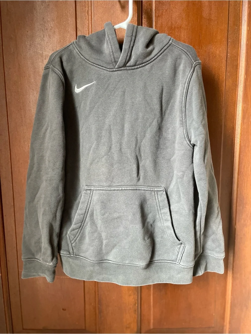 Nike boys small gray hoodie